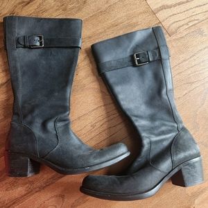 Cole Haan black leather boots size 8.5